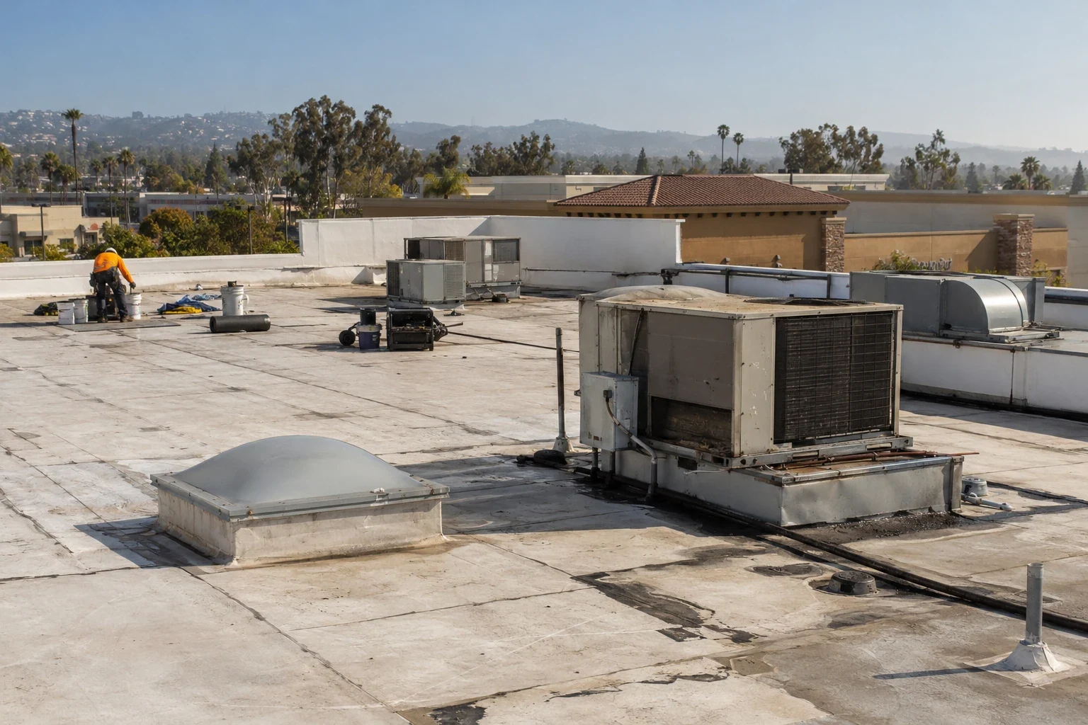 Commercial Roofing for Retail and Restaurant Chains in Moreno Valley, CA