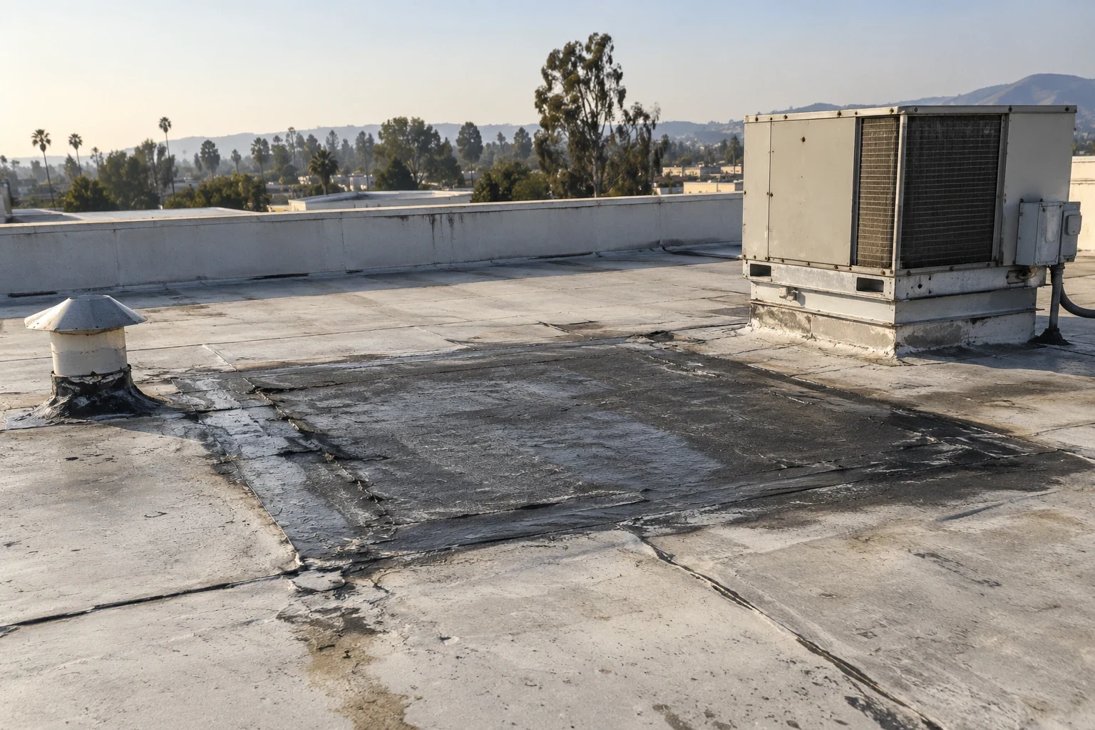 Commercial Roof Leak Repair in Moreno Valley, CA