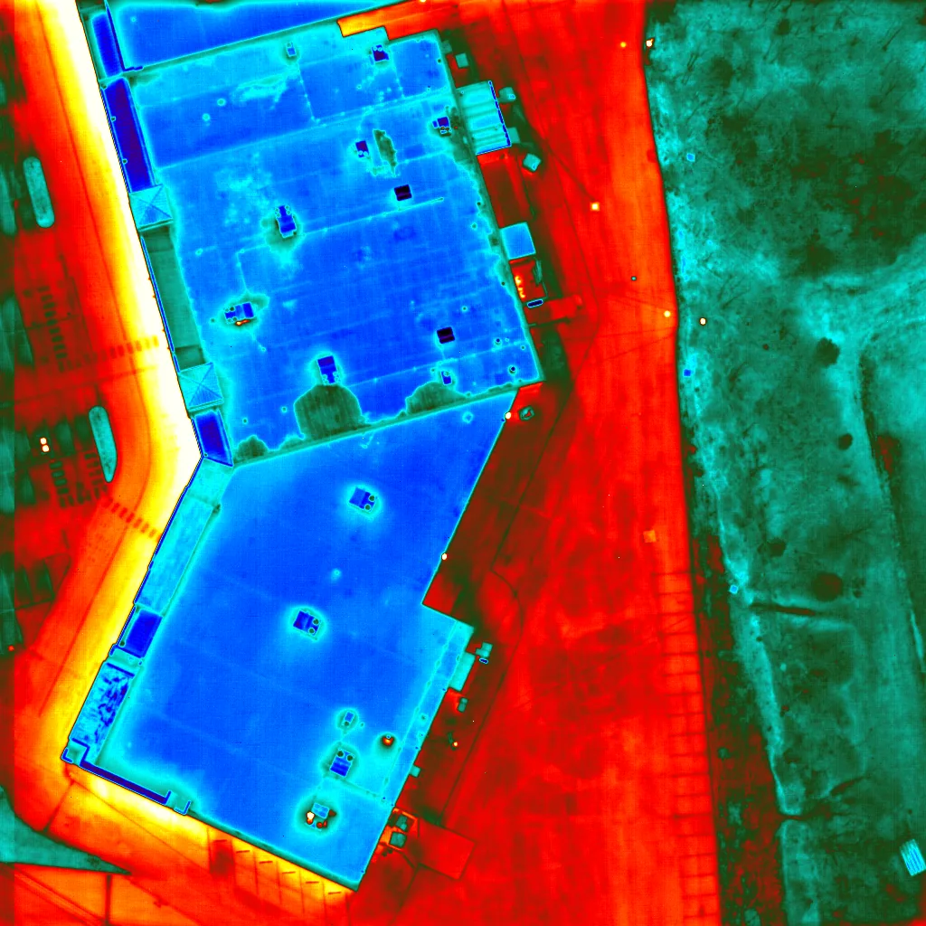 Infrared Roof Moisture Survey in Moreno Valley, CA
