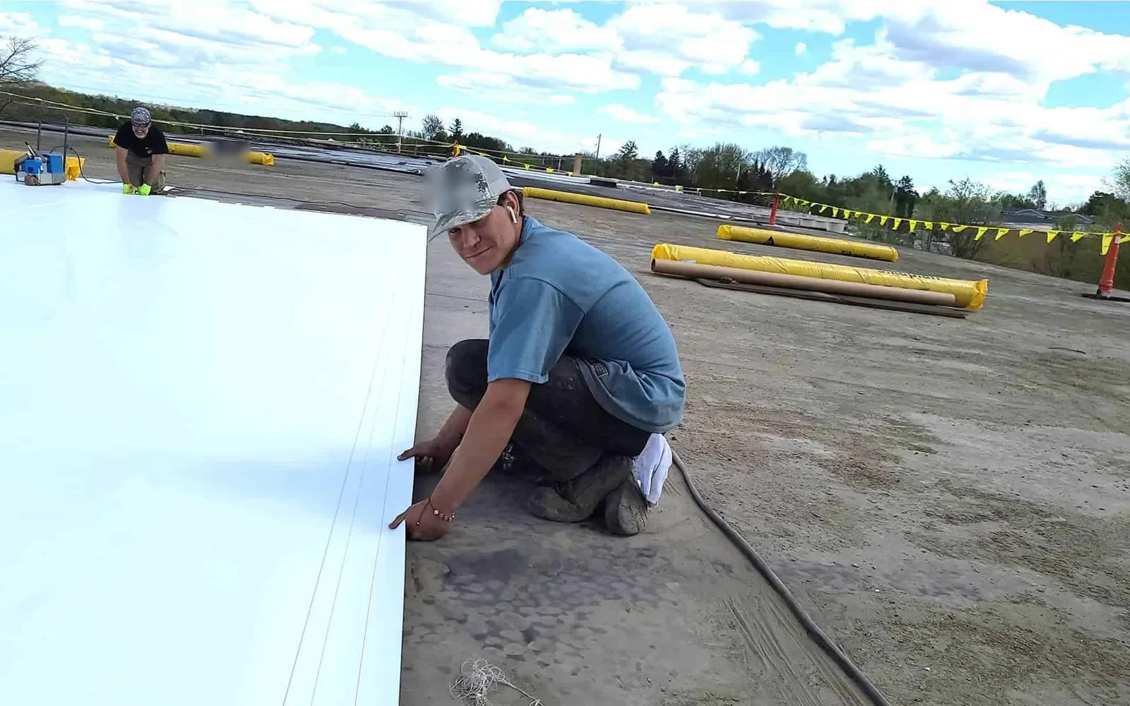 Occupied-Building Reroofing in Moreno Valley, CA